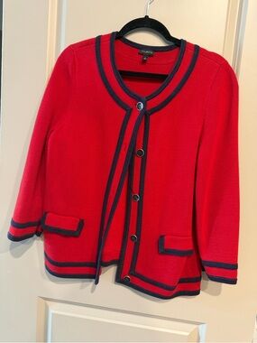 Sweater jacket by Talbots